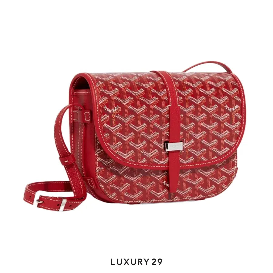 Goyard Belvedere PM Bag Red GOYARD