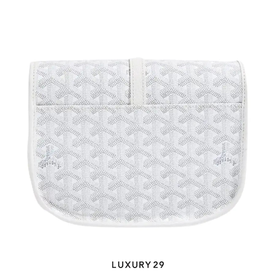 Goyard Belvedere PM Bag White GOYARD