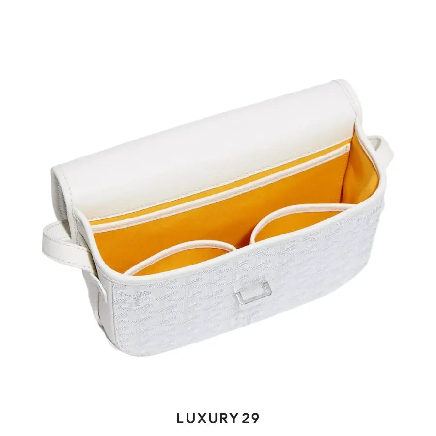 Goyard Belvedere PM Bag White GOYARD