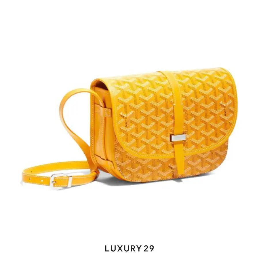 Goyard Belvedere PM Bag Yellow GOYARD