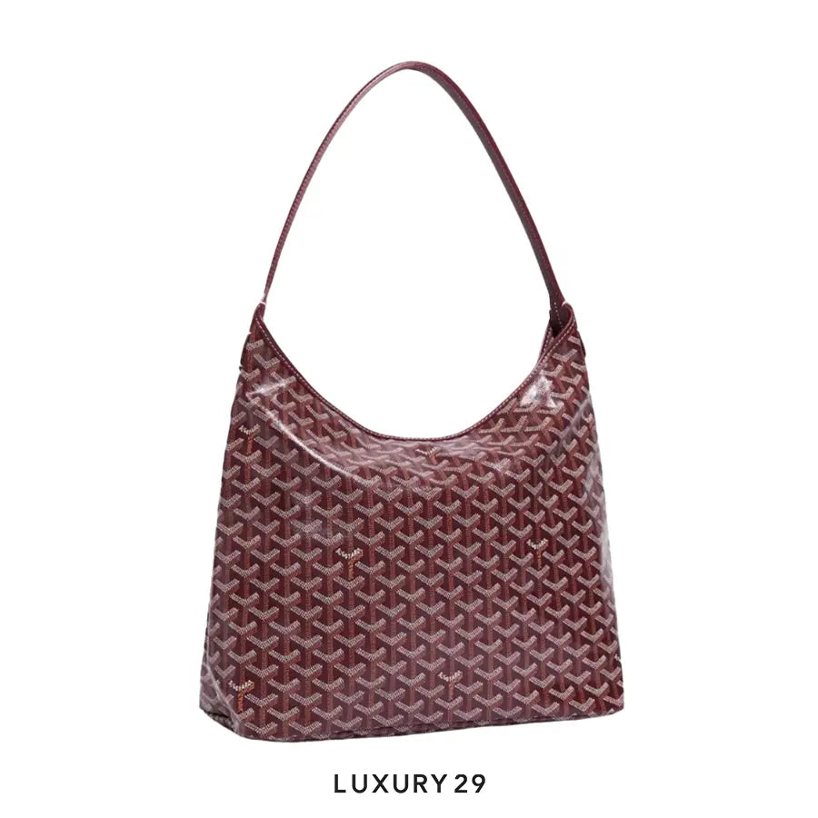 Goyard Boheme Hobo Bag Burgundy GOYARD