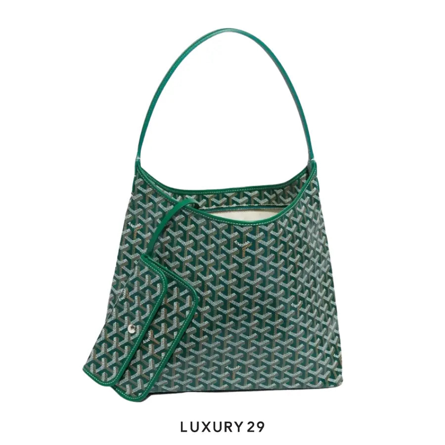 Goyard Boheme Hobo Bag Green GOYARD