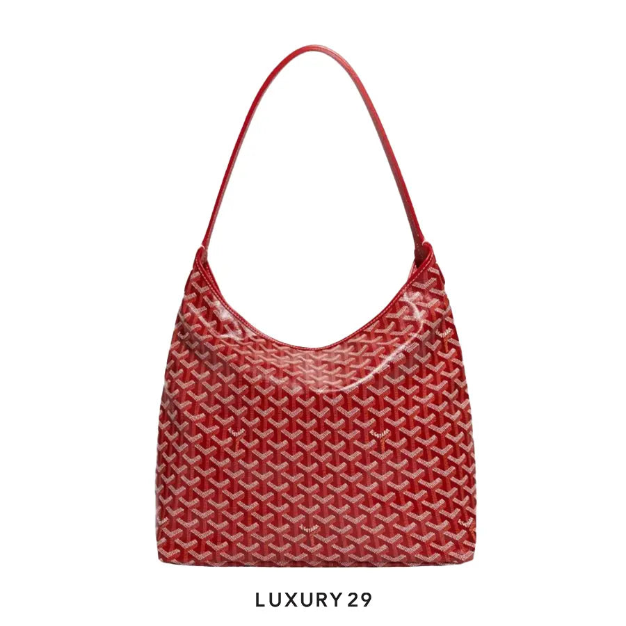 Goyard Boheme Hobo Bag Red