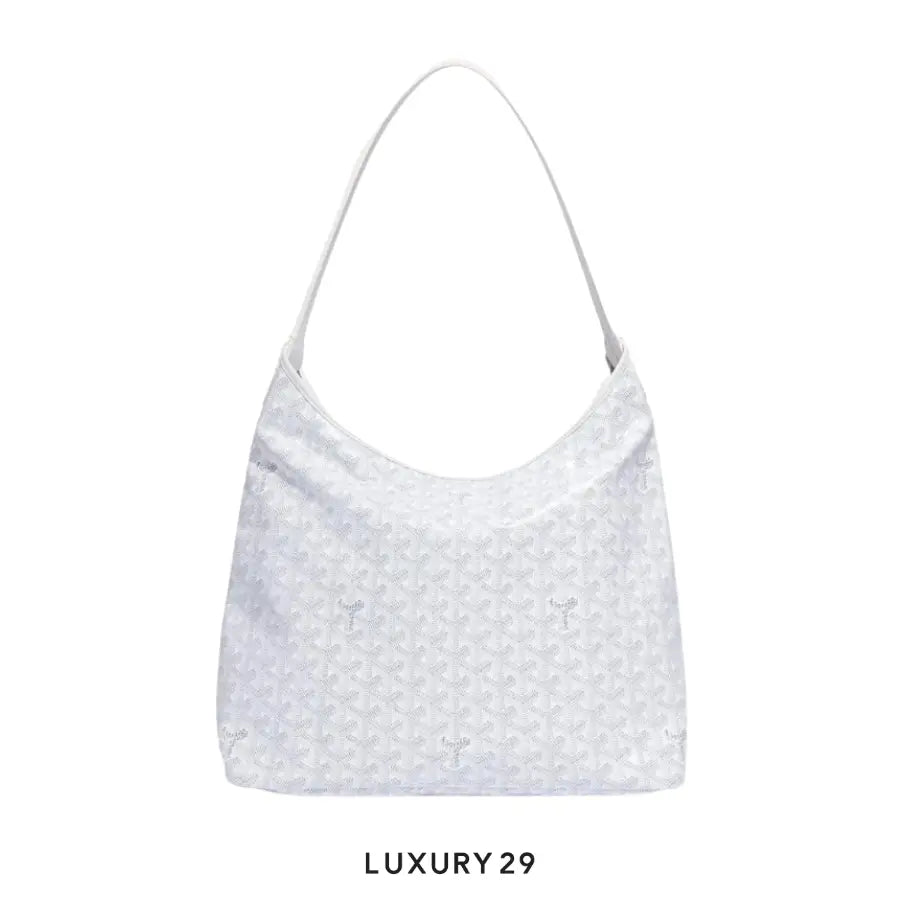 Goyard Boheme Hobo Bag White GOYARD