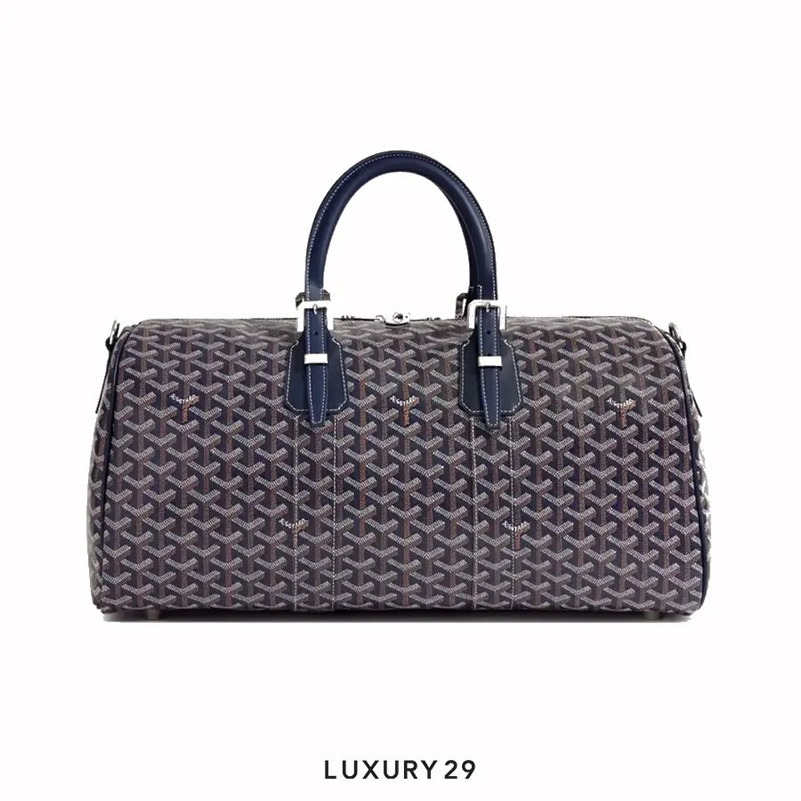 Goyard Boston 50 bag Navy Blue