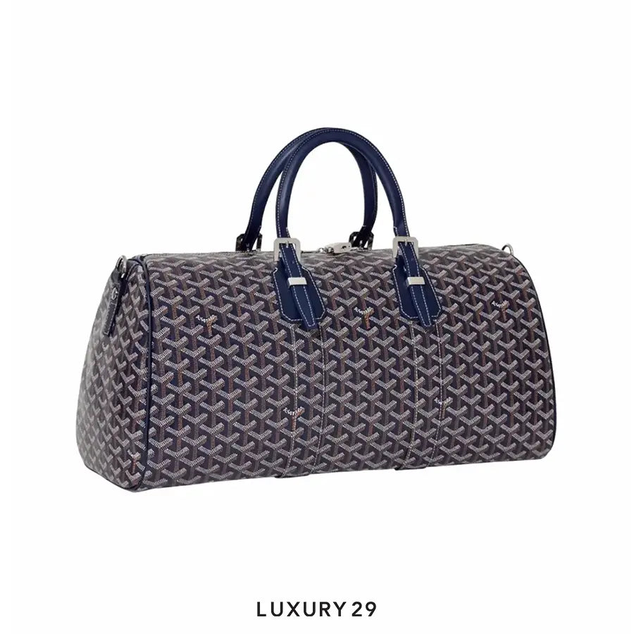 Goyard Boston 50 bag Navy Blue GOYARD