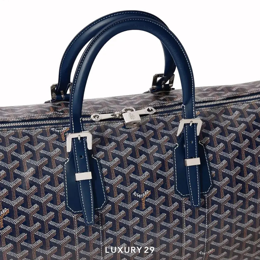 Goyard Boston 50 bag Navy Blue GOYARD