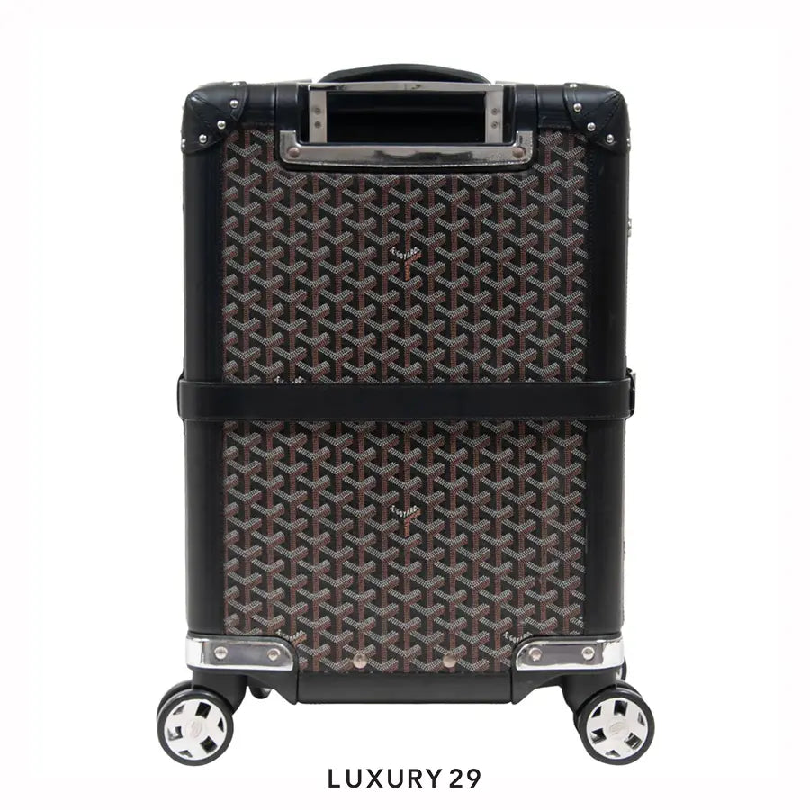 Goyard Bourget PM Trolley Case Black GOYARD