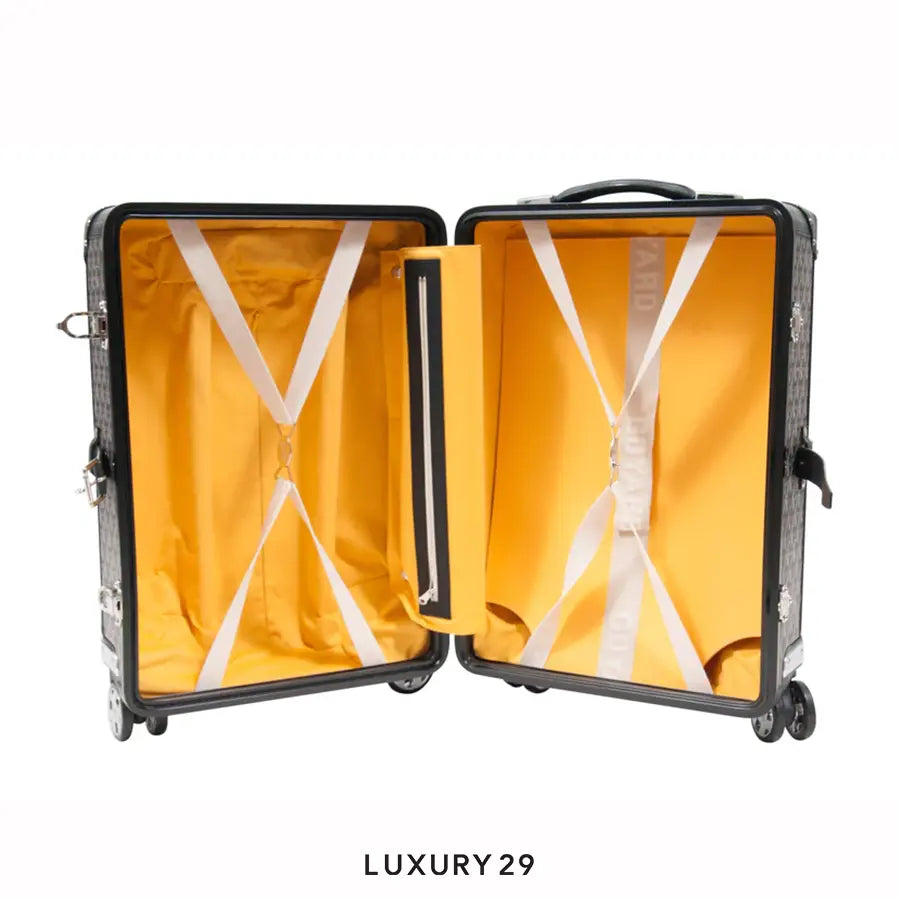 Goyard Bourget PM Trolley Case Black GOYARD