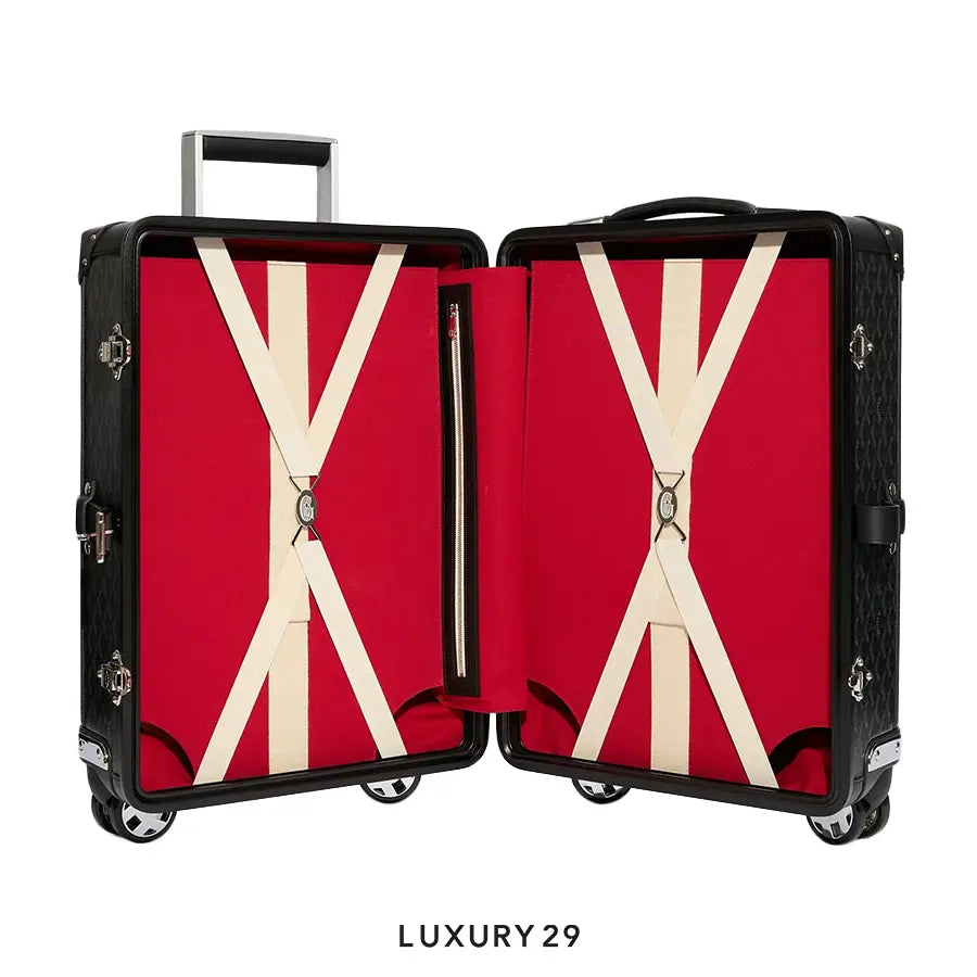 Goyard Bourget PM Trolley Case Jet Black GOYARD