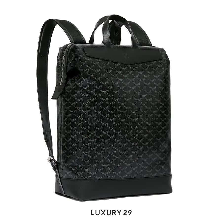 Goyard Cisalpin MM Backpack Jet Black