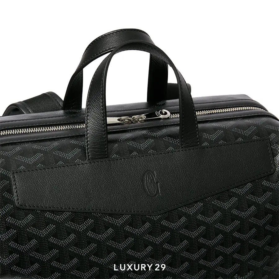Goyard Cisalpin MM Backpack Jet Black GOYARD