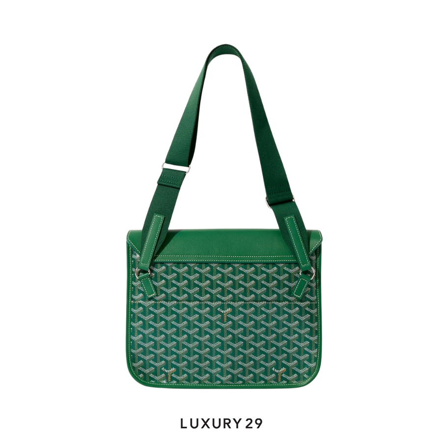 Goyard Coursier Messenger Bag Green GOYARD Luxury29