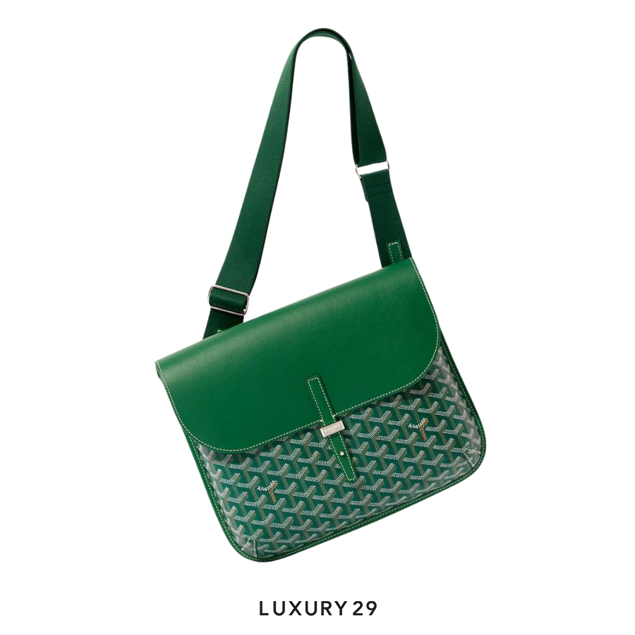 Goyard Coursier Messenger Bag Green GOYARD Luxury29