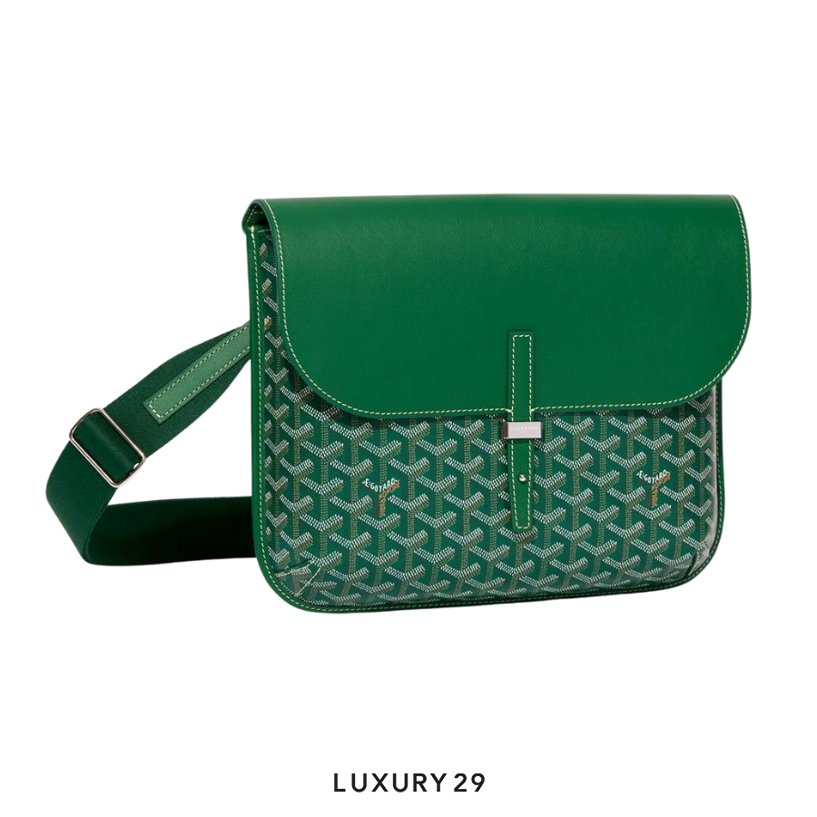Goyard Coursier Messenger Bag Green GOYARD Luxury29