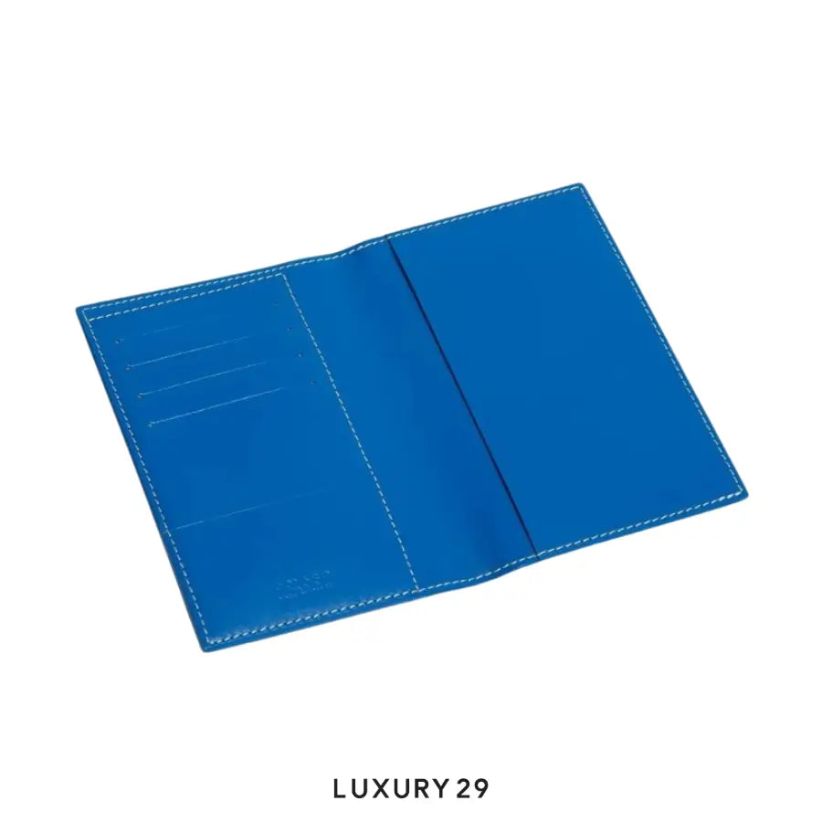 Goyard Grenelle Passport Cover Sky Blue GOYARD