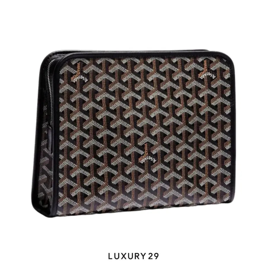Goyard Jouvence GM Toiletry Bag Black GOYARD