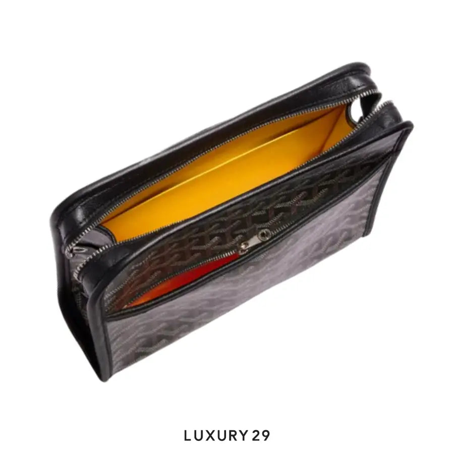 Goyard Jouvence GM Toiletry Bag Black GOYARD