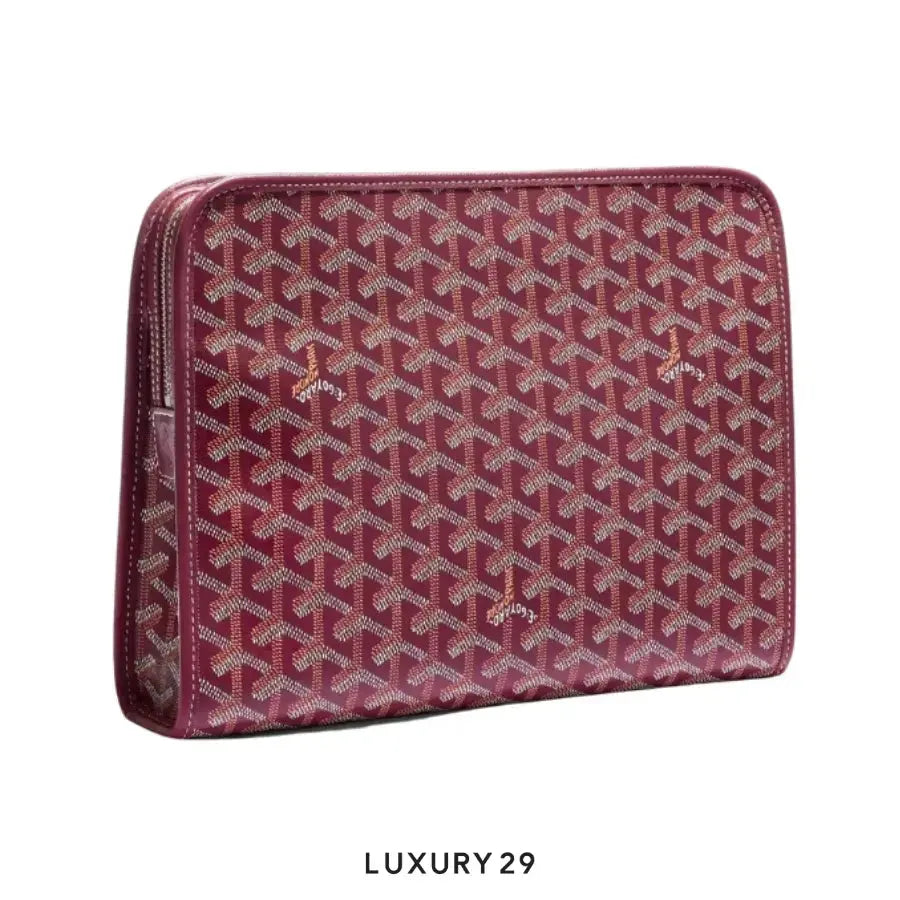 Goyard Jouvence MM Toiletry Bag Burgundy GOYARD