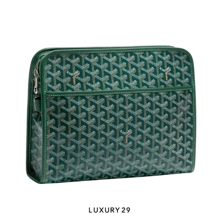 Goyard Jouvence GM Toiletry Bag Green