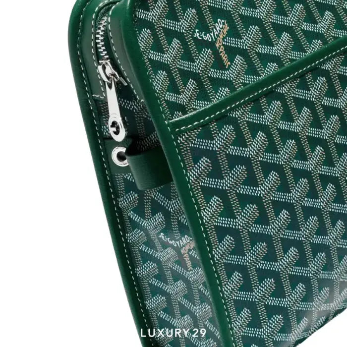 Goyard Jouvence MM Toiletry Bag Green GOYARD