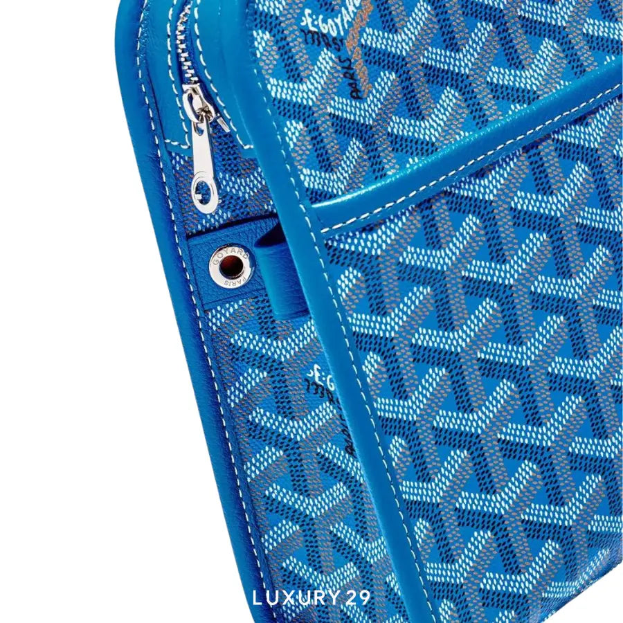 Goyard Jouvence GM Toiletry Bag Sky Blue GOYARD