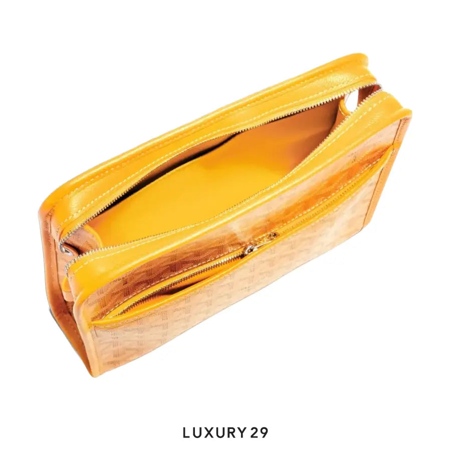 Goyard Jouvence MM Toiletry Bag Yellow GOYARD