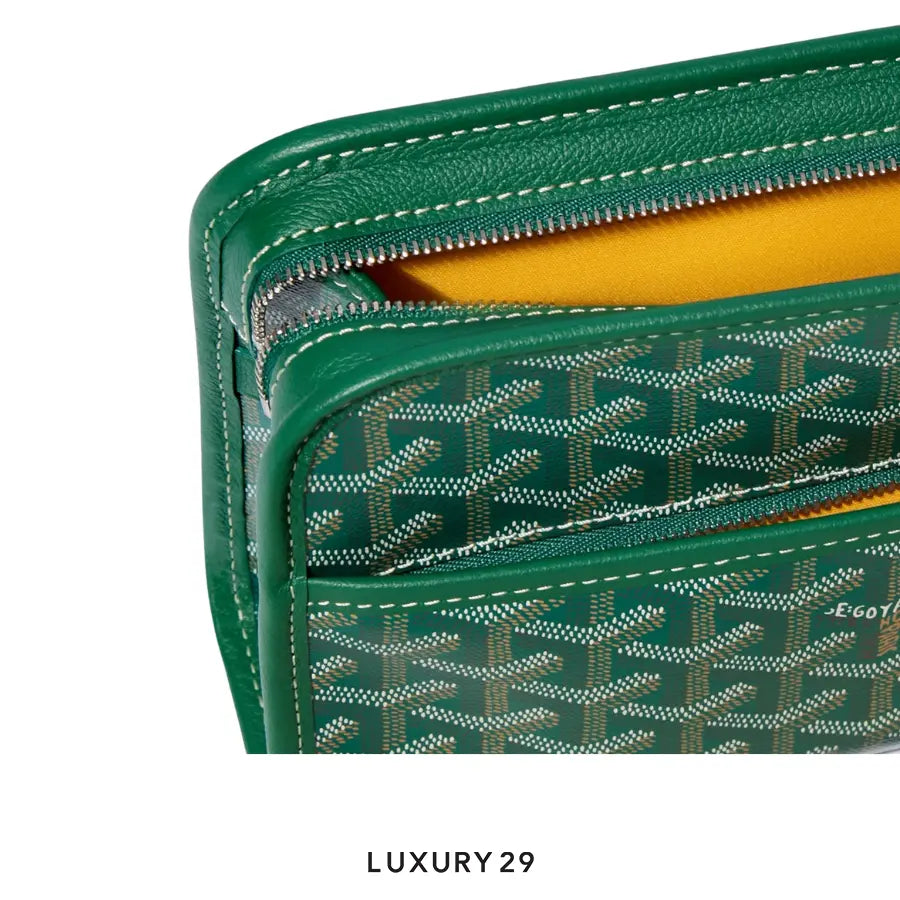 Goyard Jouvence PM Toiletry Bag Green