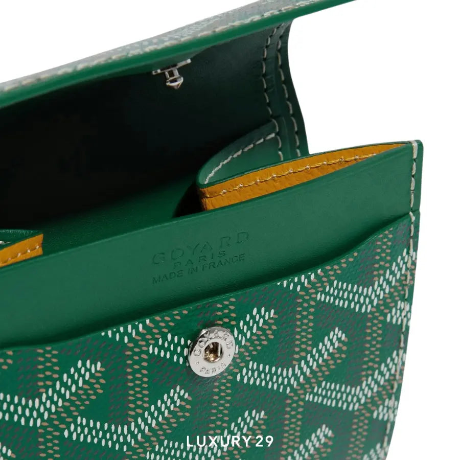 Goyard Marigny Wallet Green GOYARD