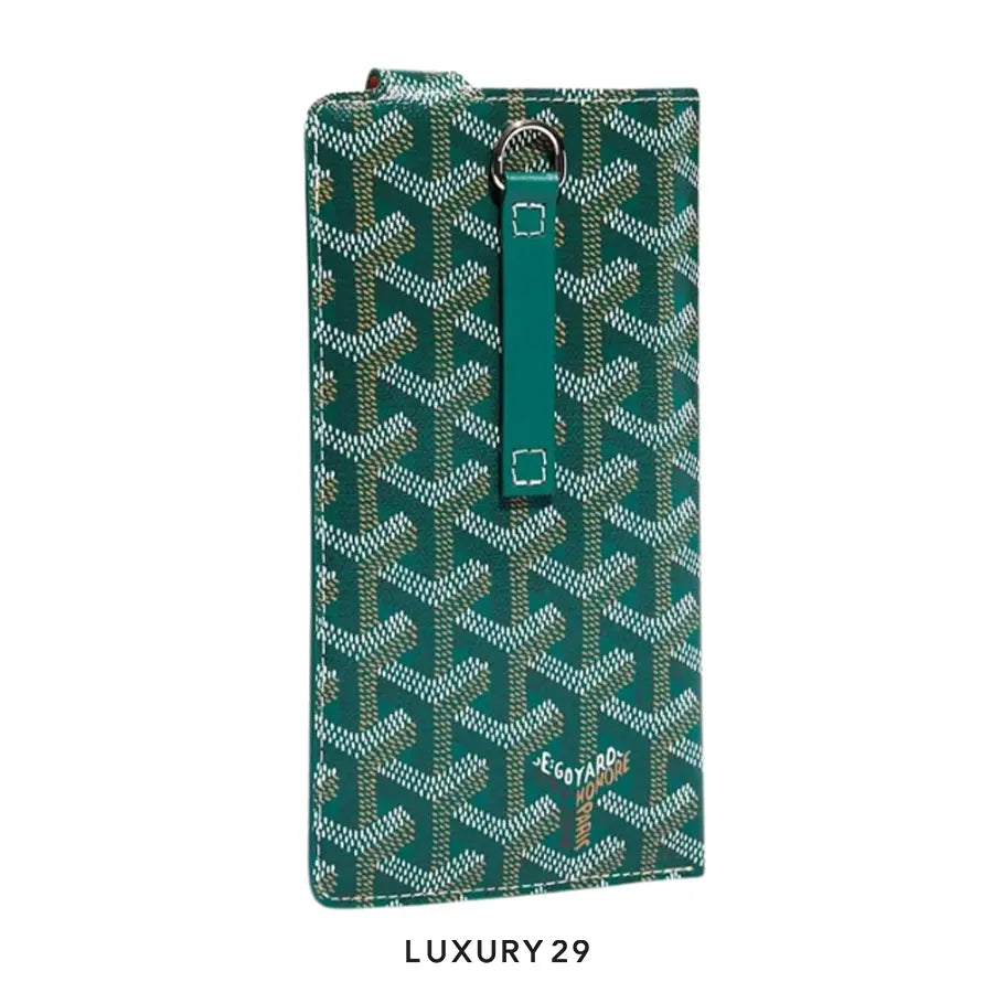 Goyard Montmartre GM Case Green GOYARD