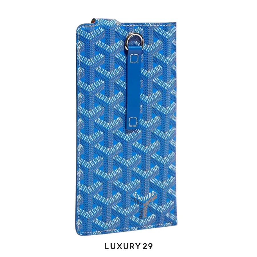 Goyard Montmartre GM Case Sky Blue GOYARD
