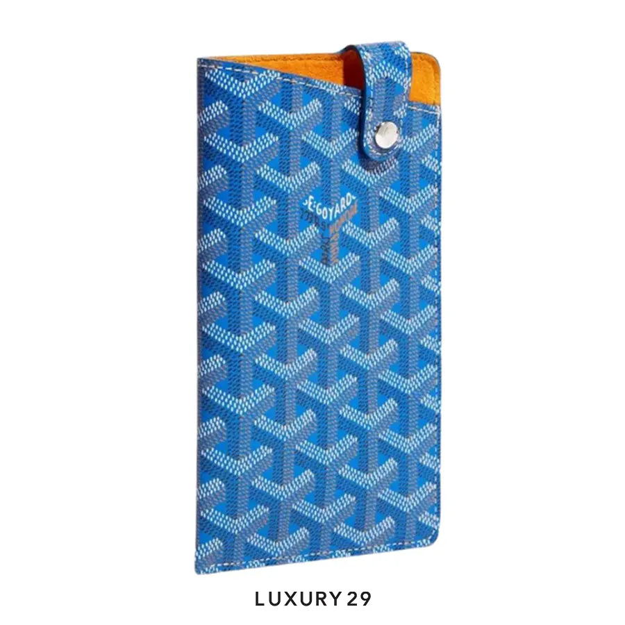 Goyard Montmartre GM Case Sky Blue GOYARD