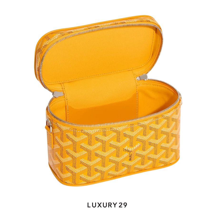 Goyard Muse Mini Vanity Yellow GOYARD Luxury29