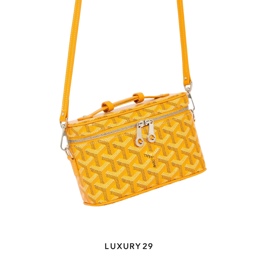 Goyard Muse Mini Vanity Yellow GOYARD Luxury29
