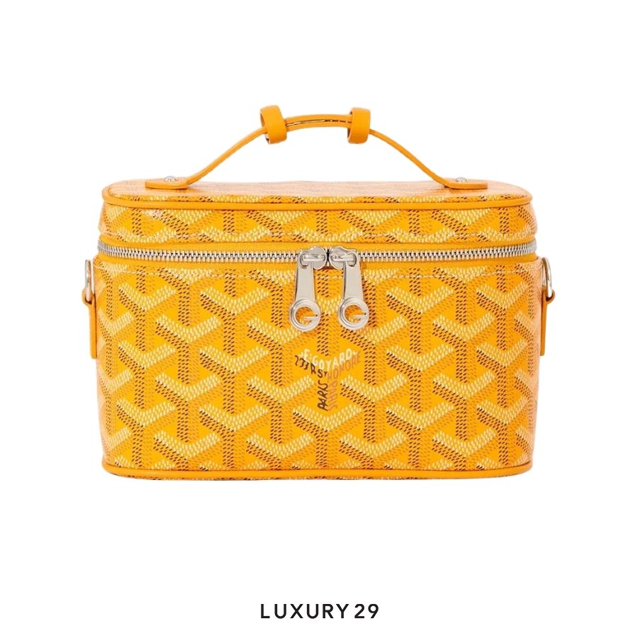 Goyard Muse Mini Vanity Yellow GOYARD Luxury29
