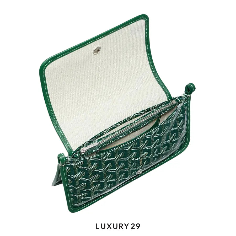 Goyard Plumet Pocket Wallet Green GOYARD