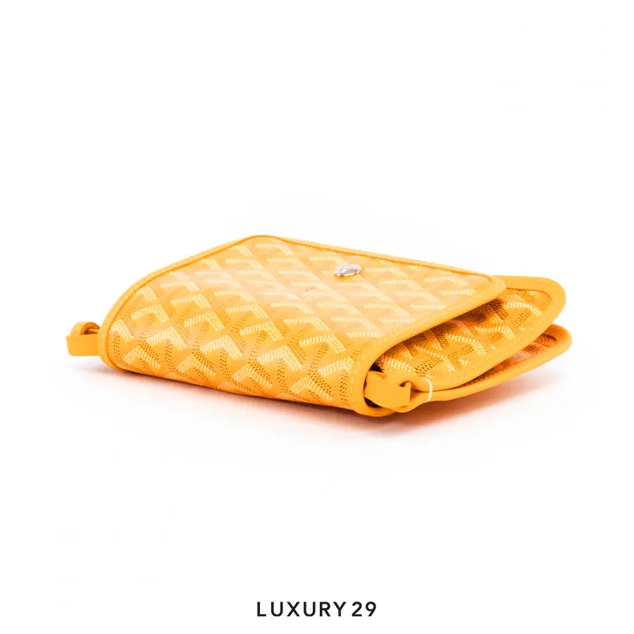 Goyard Plumet Pocket Wallet Yellow GOYARD