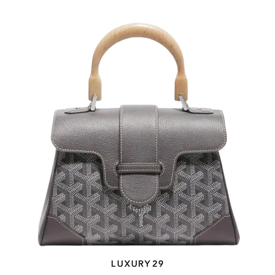 Goyard Saigon Souple Mini Bag Grey