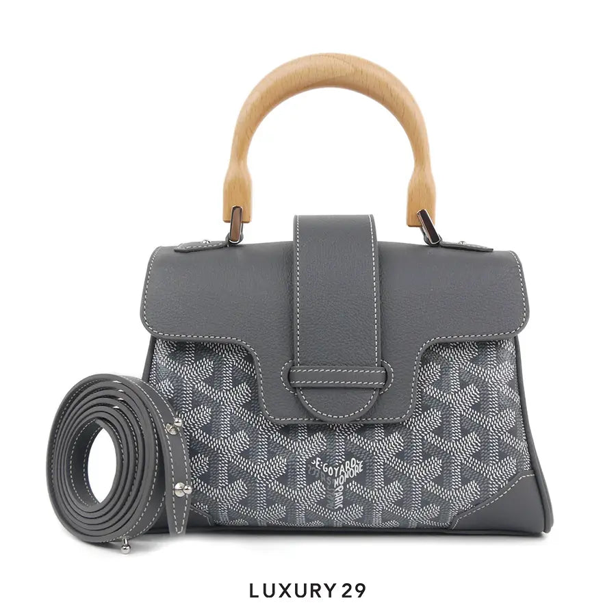 Goyard Saigon Souple Mini Bag Grey GOYARD