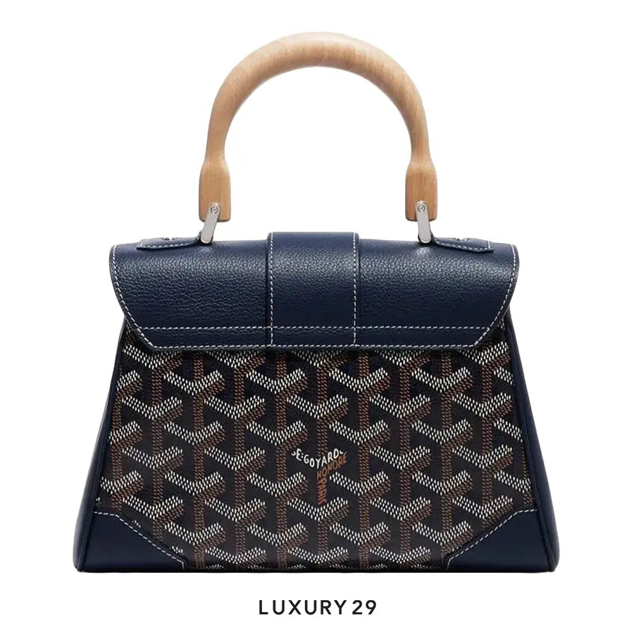 Goyard Saigon Souple Mini Bag Navy Blue GOYARD