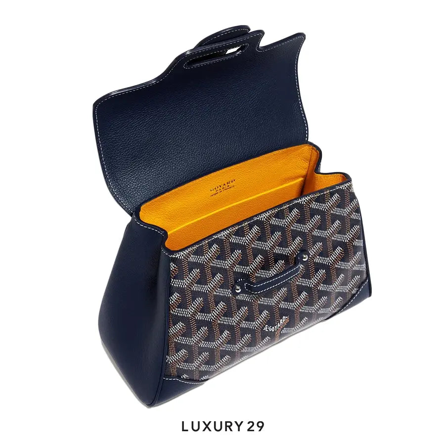 Goyard Saigon Souple Mini Bag Navy Blue GOYARD