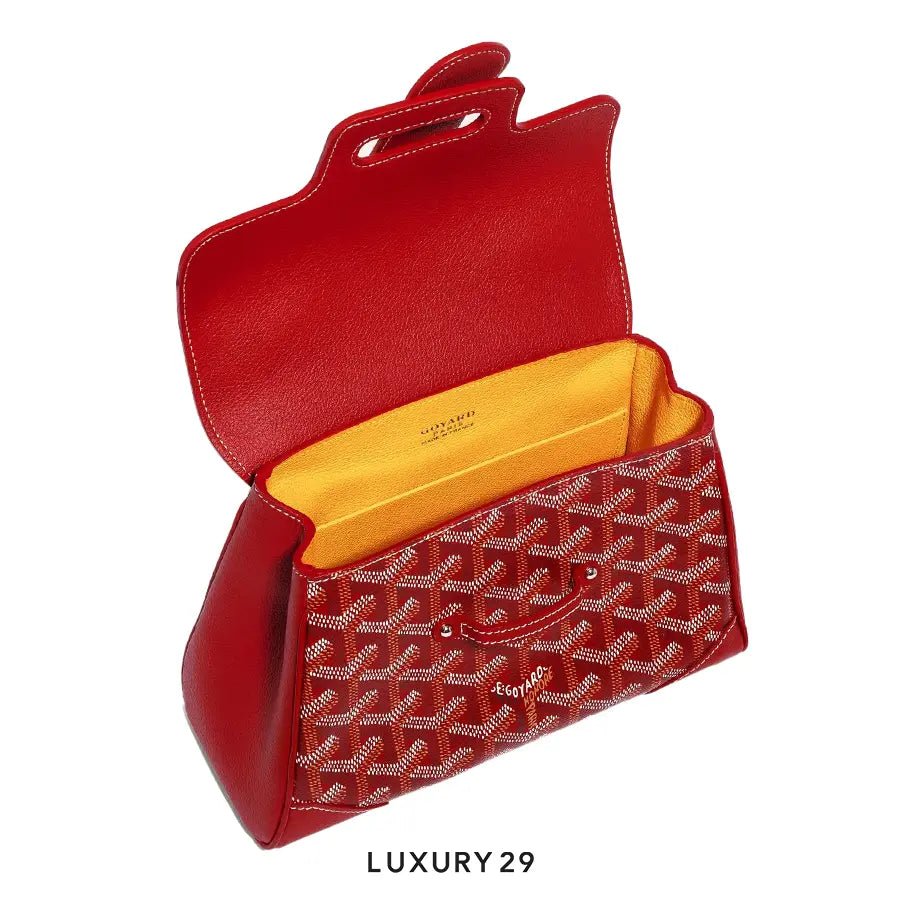 Goyard Saigon Souple Mini Bag Red GOYARD