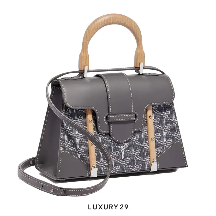 Goyard Saigon Structure Mini Bag Grey GOYARD