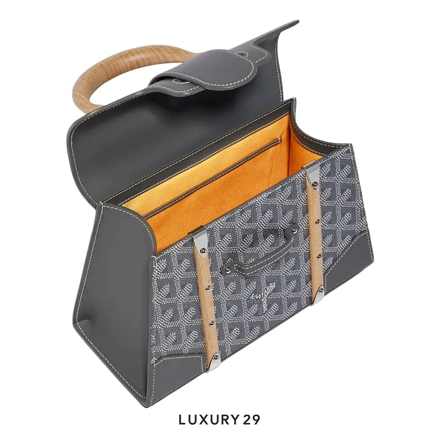 Goyard Saigon Structure Mini Bag Grey GOYARD