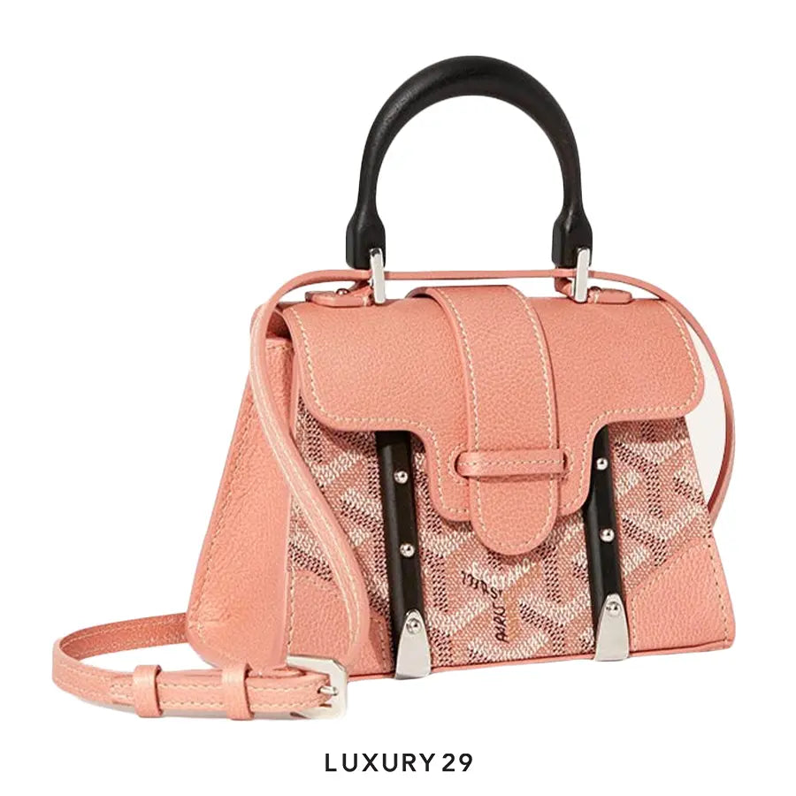 Goyard Saigon Structure Nano Bag 2024 Pearly Coral GOYARD