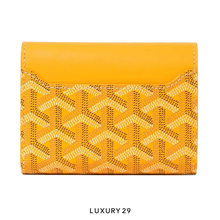 Goyard Saint-Gabriel wallet Yellow GOYARD