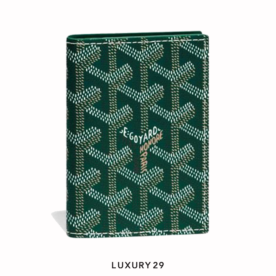 Goyard Saint-Marc Card Wallet Green GOYARD