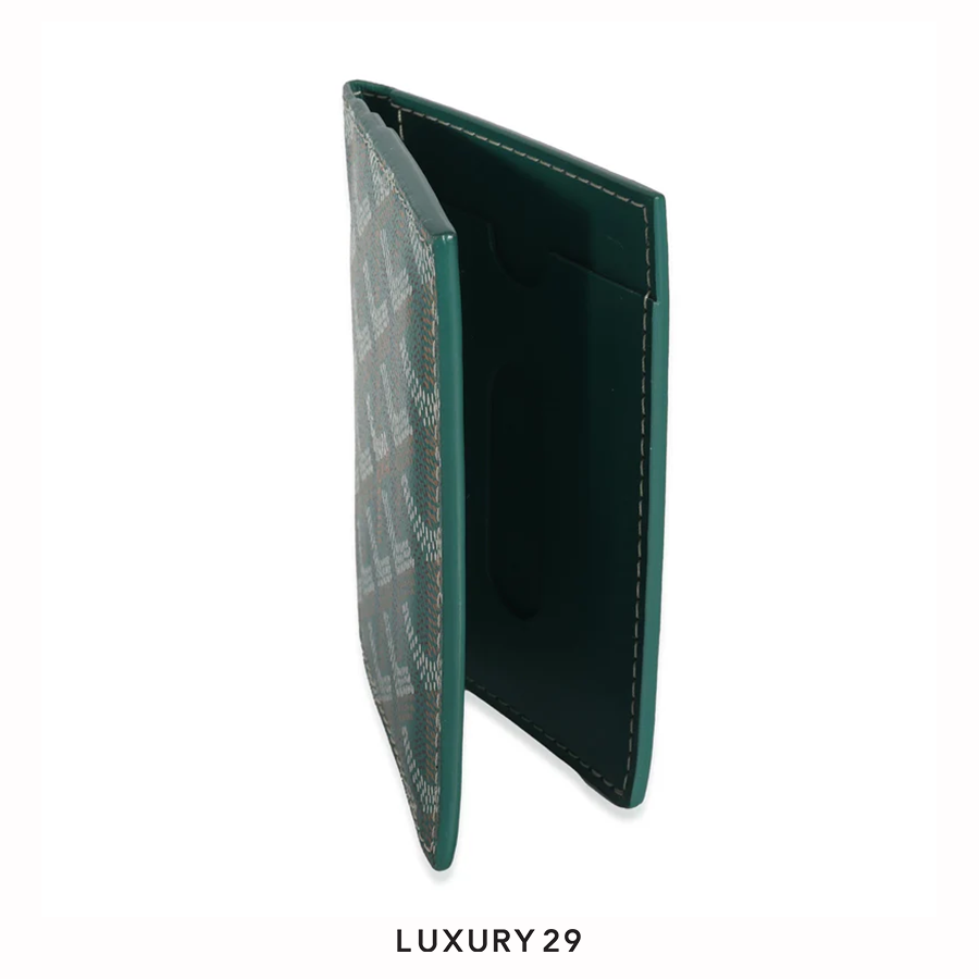 Goyard Saint-Marc Card Wallet Green GOYARD