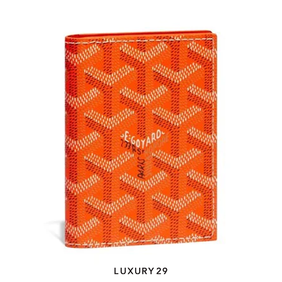 Goyard Saint-Marc Card Wallet Orange GOYARD