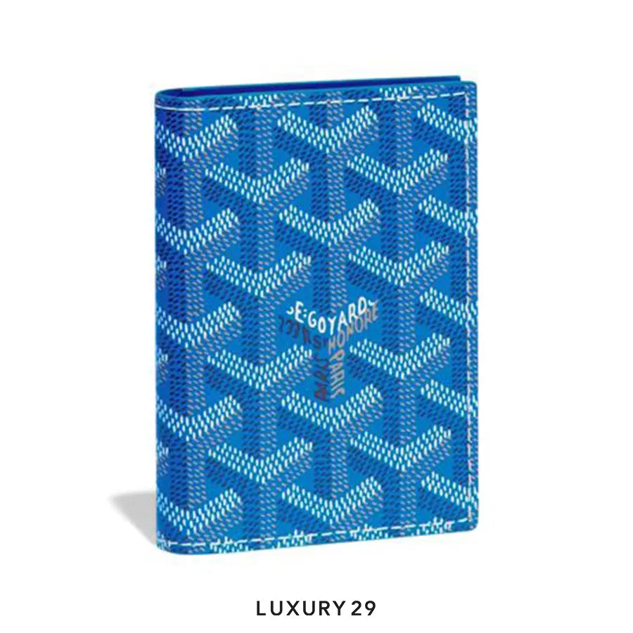 Goyard Saint-Marc Card Wallet Sky Blue